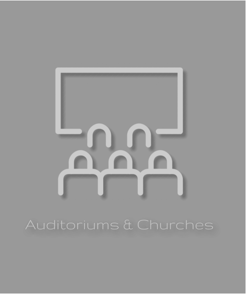 Auditoriums & Churches